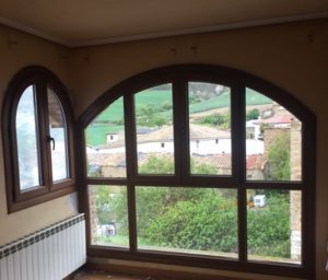 Ventanal colocado Tabar